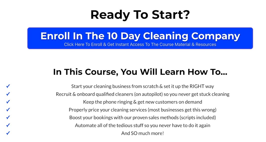 10 Day Cleaning Company