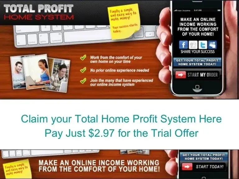 Costs Of Joining Home Profits System