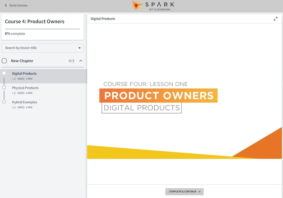 spark by clickbank Course 4