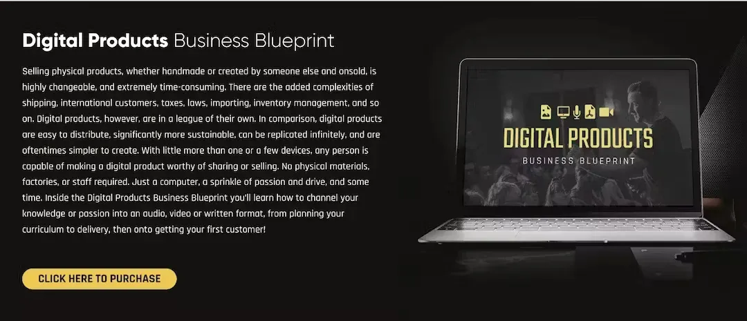 Digital Products Business Blueprint Legendary Marketer