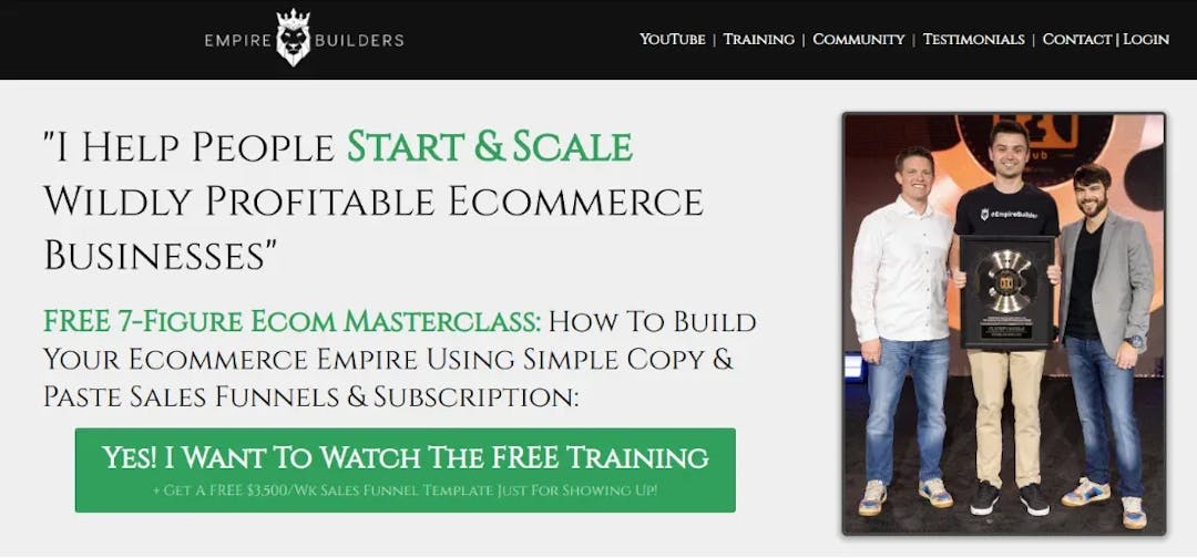Ecommerce Empire Builders Overview