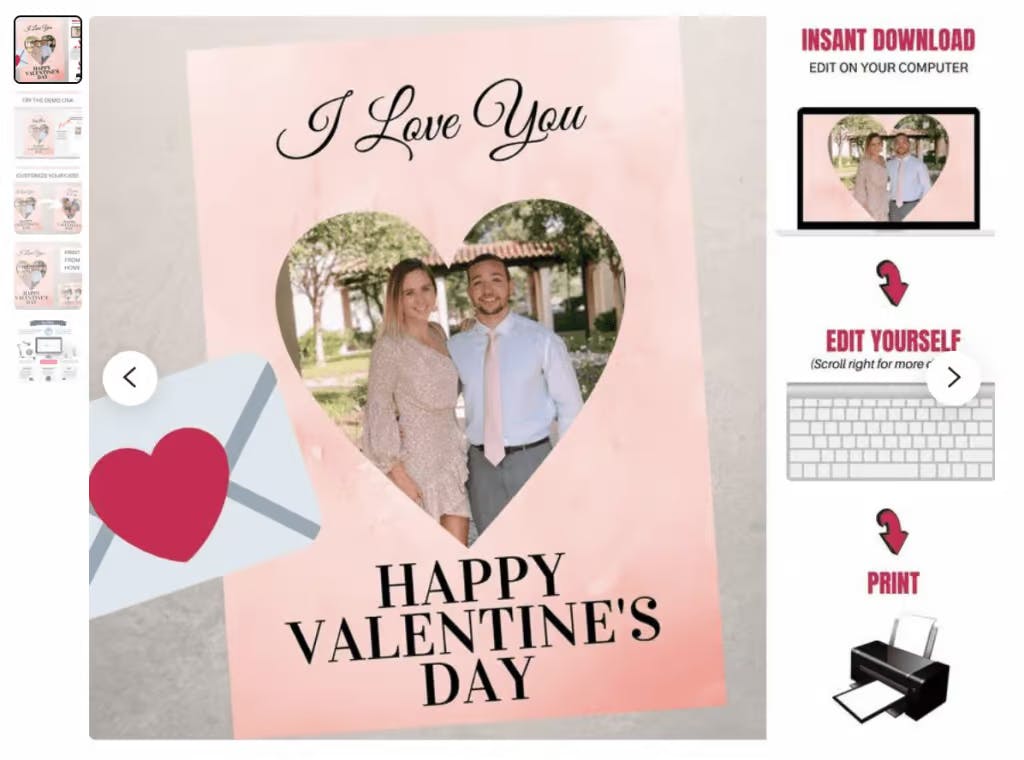 Etsy Printables Fro Valentines Day