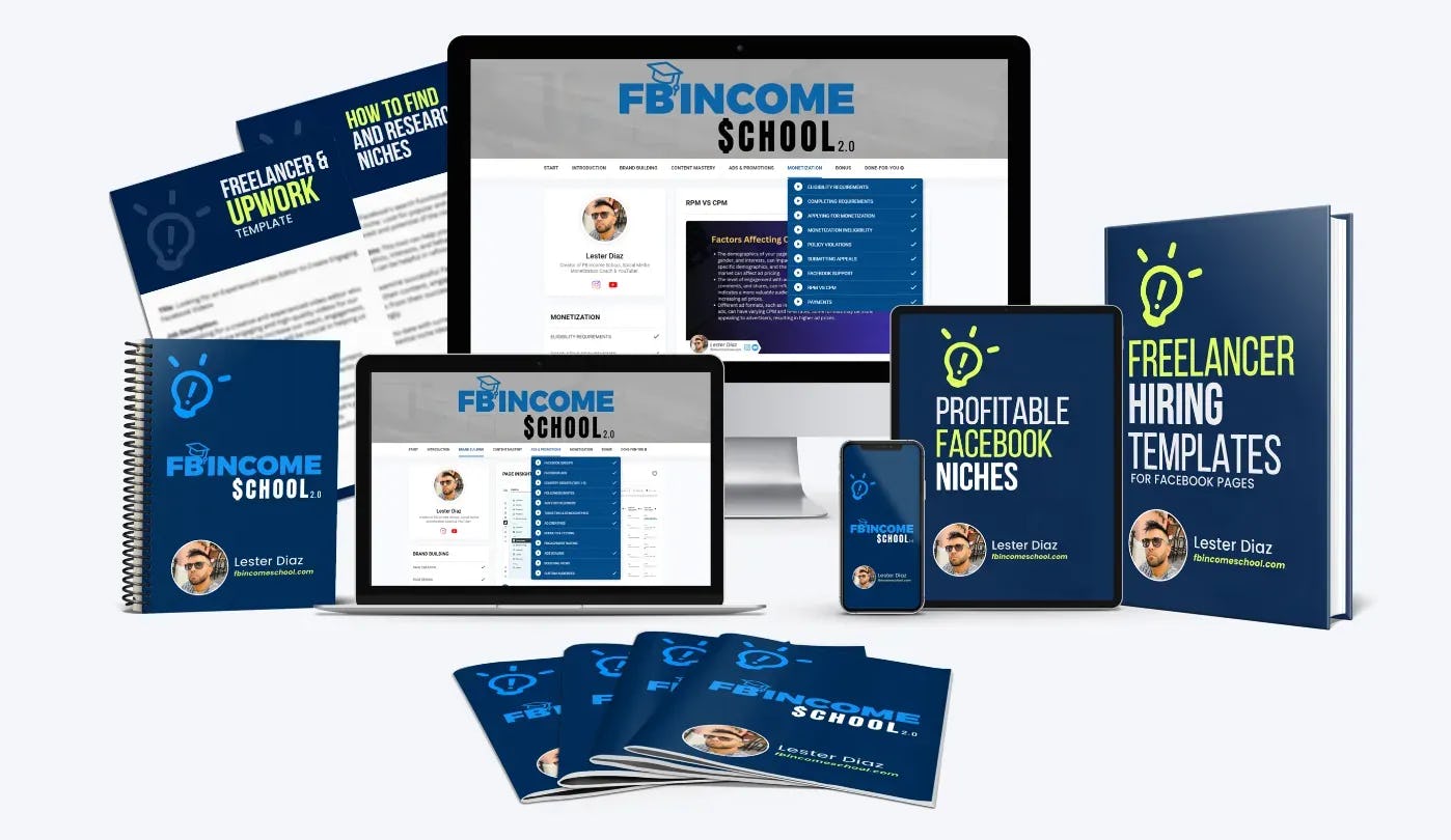 FB Income School 2.0 Review (Updated [year]): Is Lester Diaz The Best FB Monetization Guru?