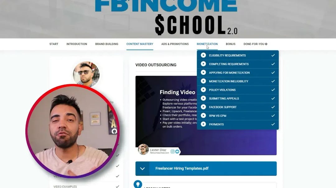 FB Income School 2.0 Scam Going On