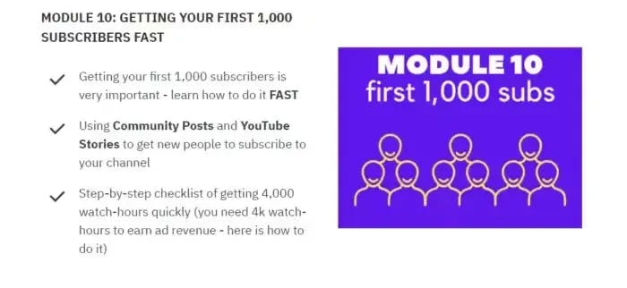 Getting Your Firts 1000Subscribers