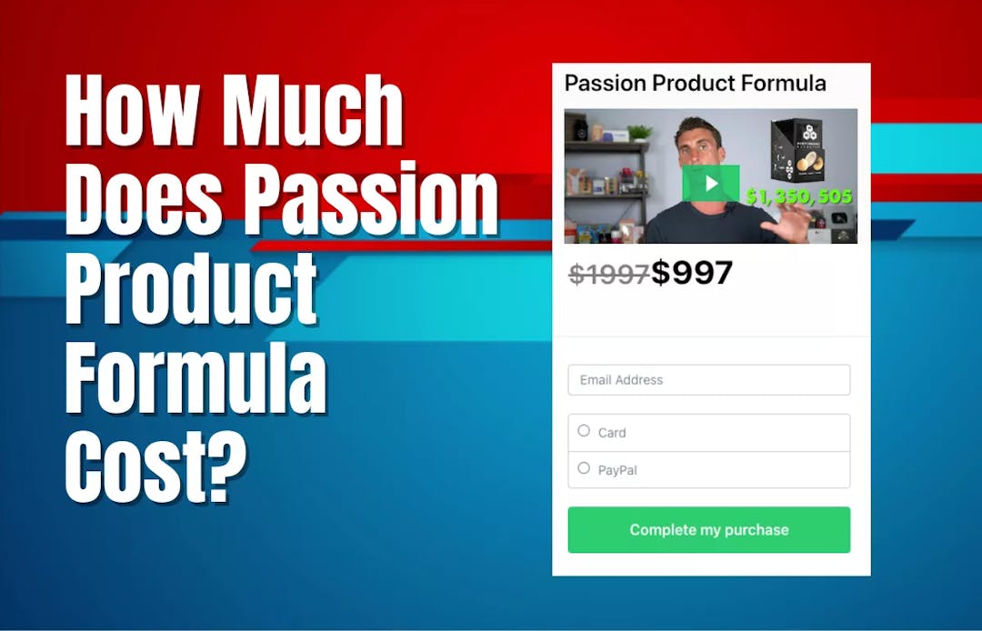 How Much Does Passion Product Formula Cost