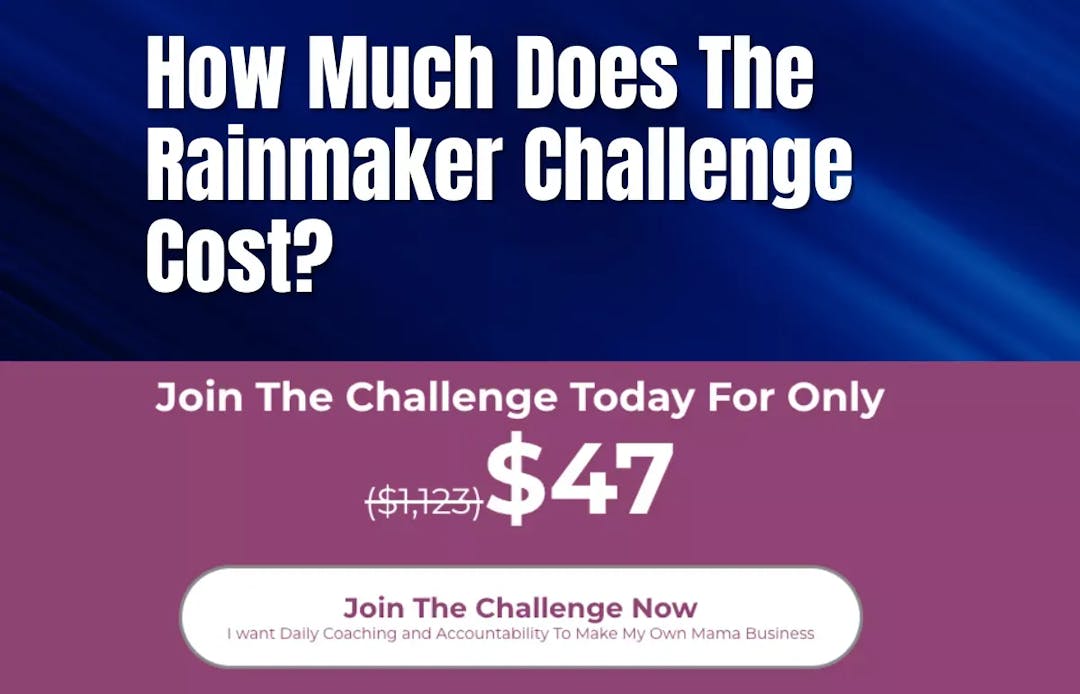 How Much Does The Rainmaker Challenge Cost