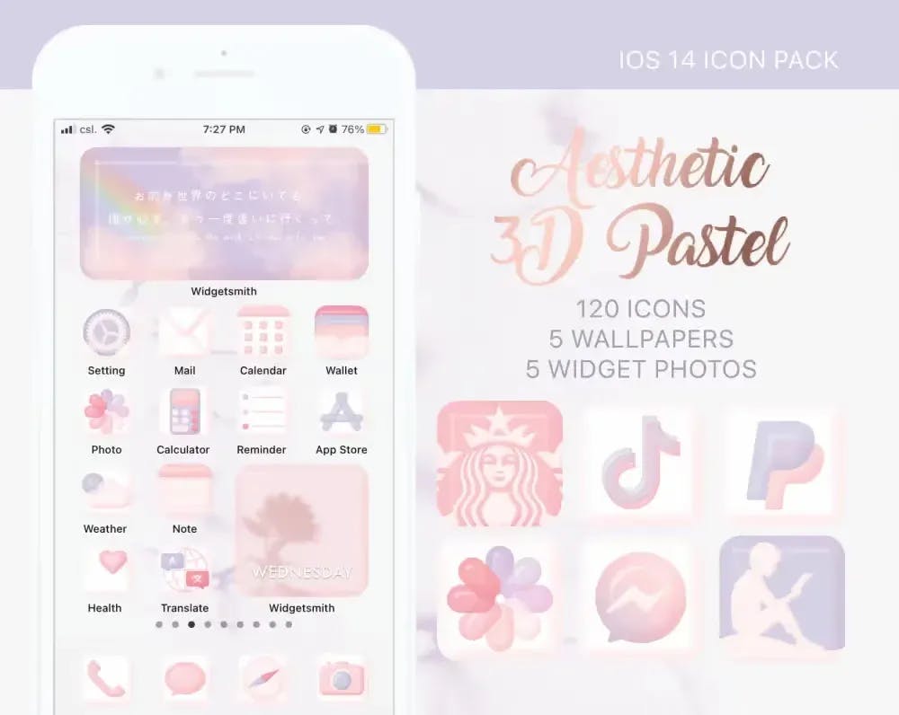 IOS Icon Pack Digital Products To Sell On Etsy
