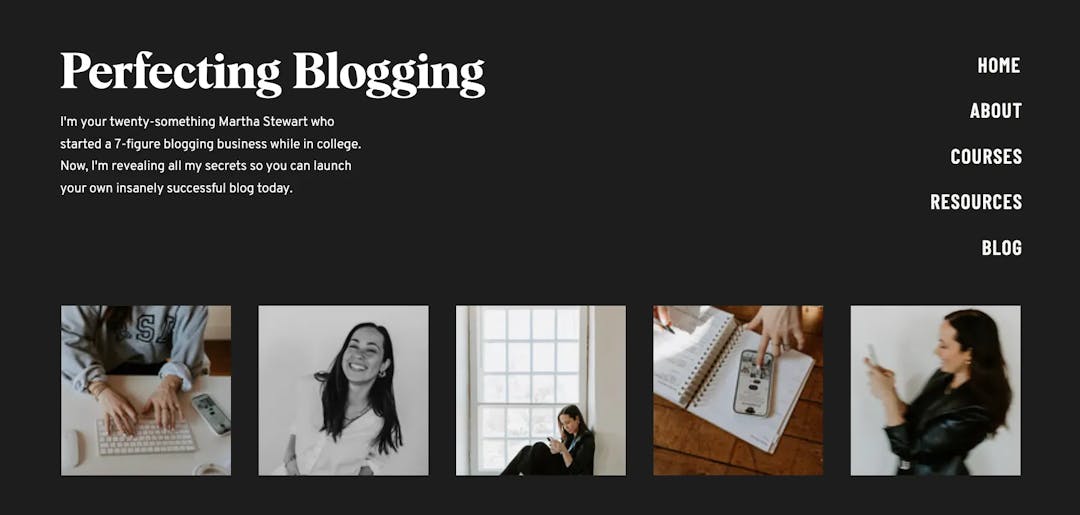 Inside Perfecting Blogging