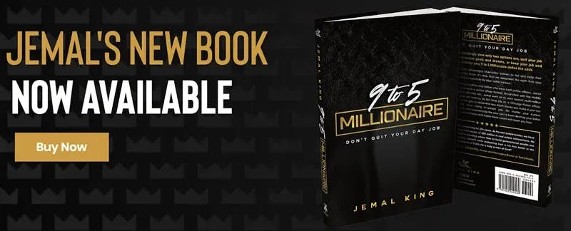 Jemal King launced the 9 to 5 Millionare book