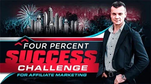 Make Money Online Through Four Percent Success Challenge