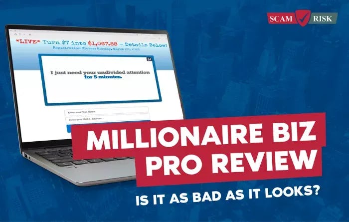 Millionaire Biz Pro Review ([year] Update): Is It As Bad As It Looks?