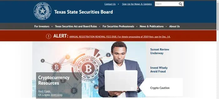 NovaTech Texas State Securities Board