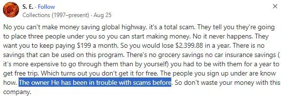 Savings Highway Global scam or legit