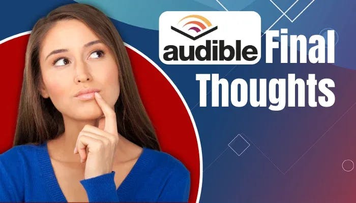 Selling On Audible Audible Final Thoughts
