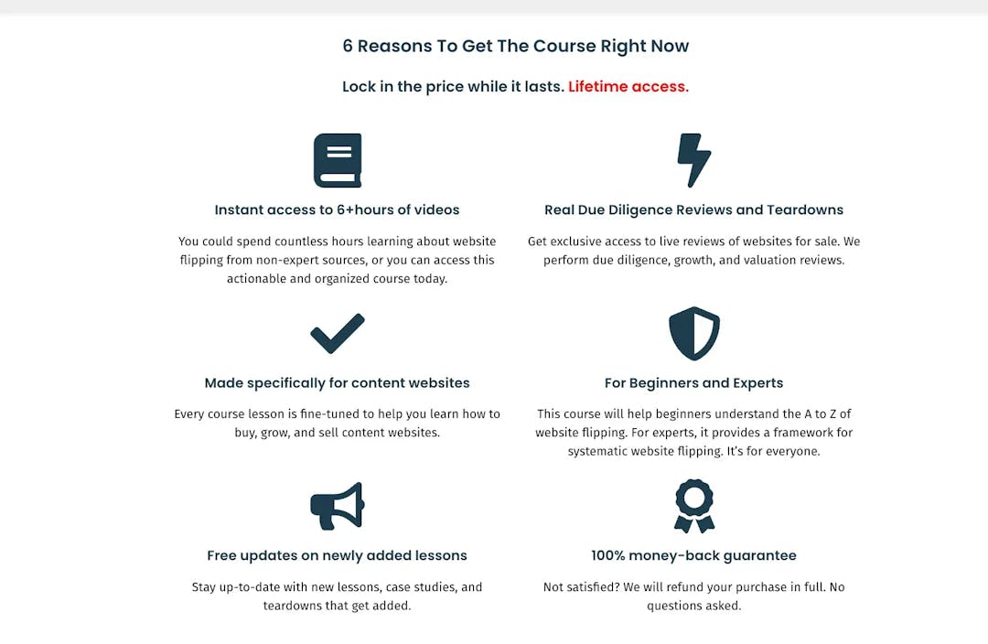 The Course On Website Flipping Scam Allegations