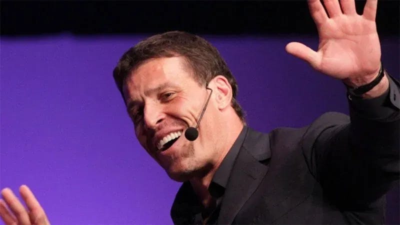 Tony Robbins One of The Top Six Business Leaders in the World