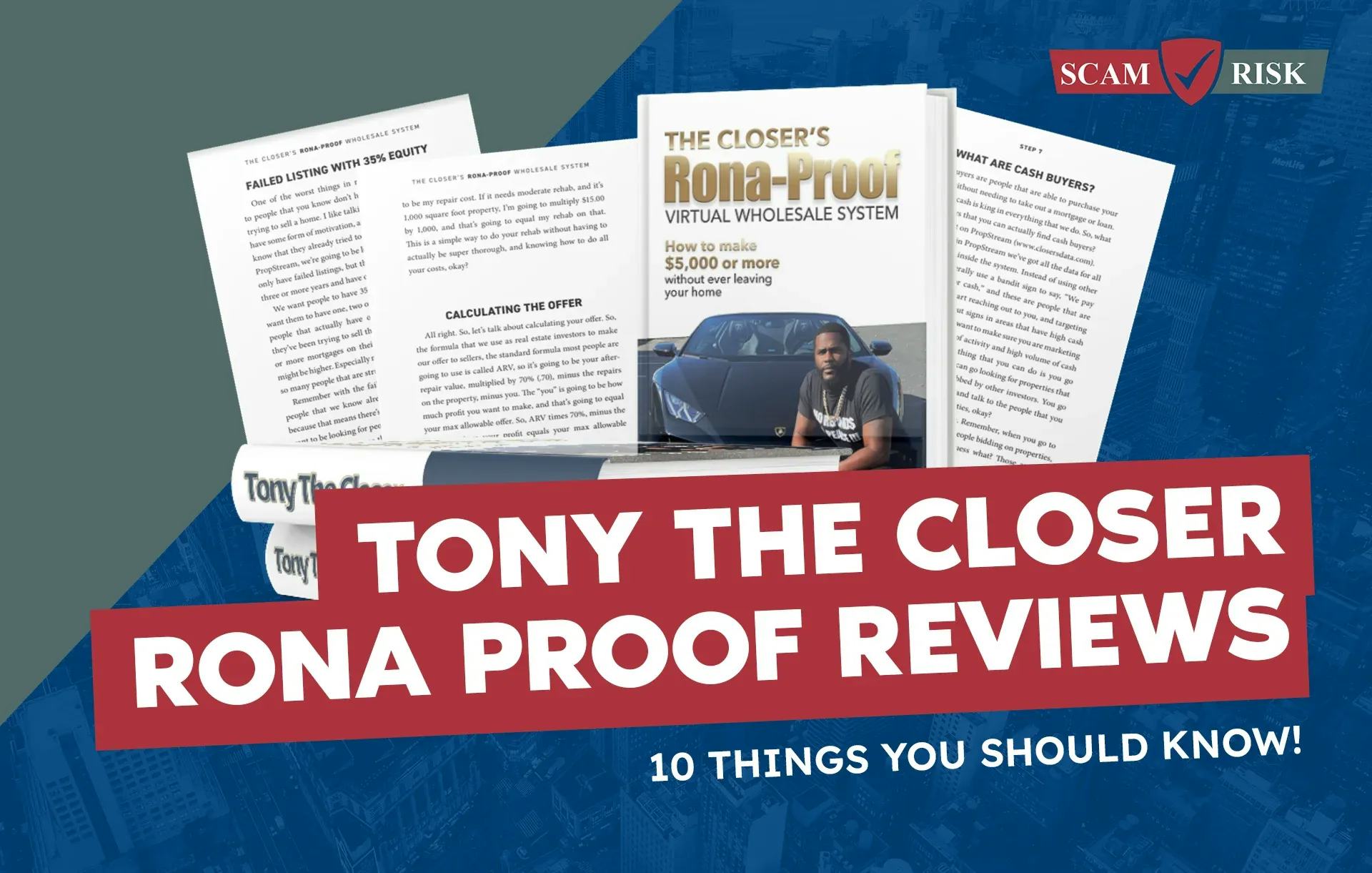 Tony The Closer Rona Proof Reviews ([year] Update): 10 Things You Should Know!