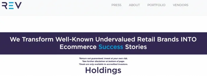 What Is Retail ECommerce Ventures