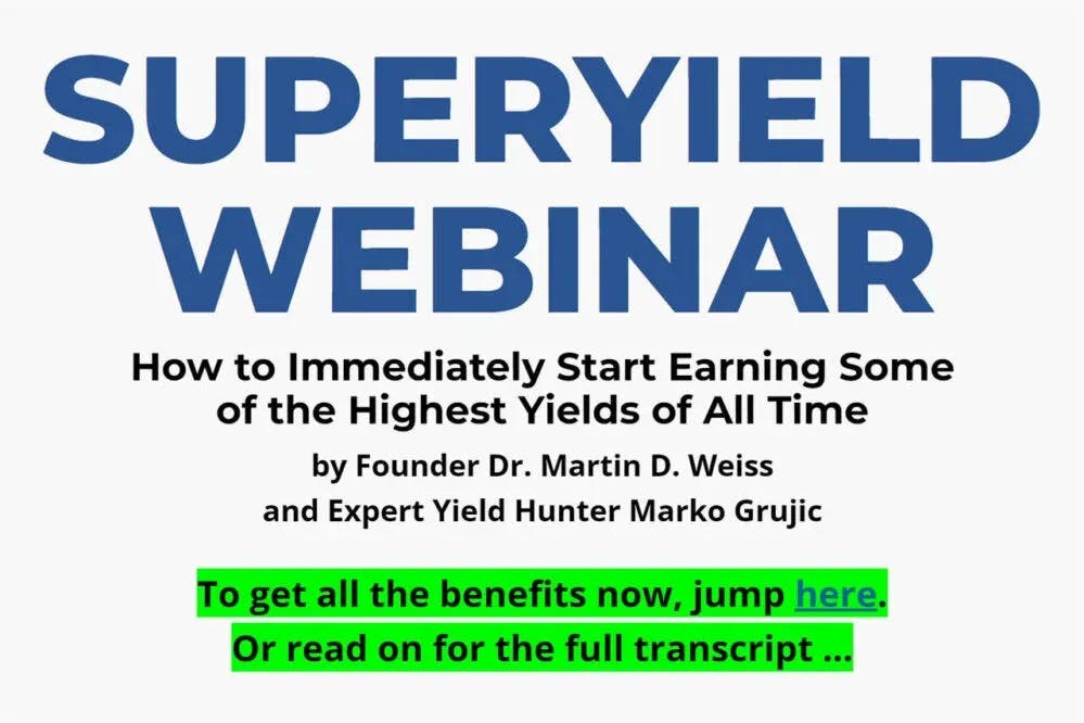 What Is The Superyield Webinar