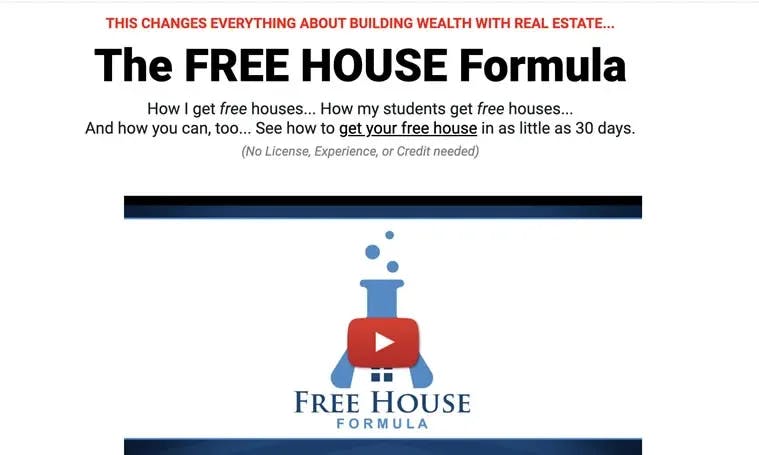 What is Free House Formula? A Real Estate Investing