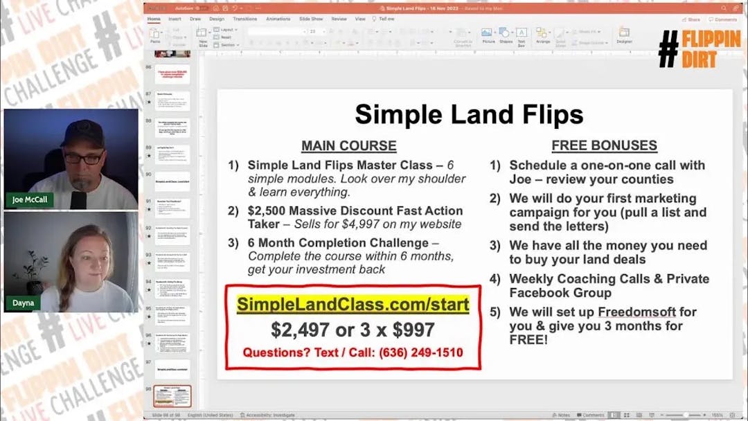 What's Inside Simple Land Flips Land Investing