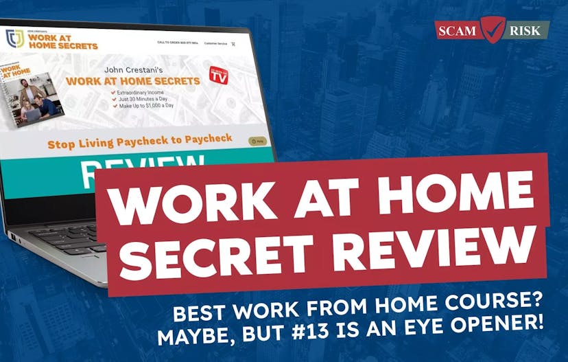 Work At Home Secret Review ([year] Update): Best Work From Home Course? Maybe, But #13 Is An Eye Opener!