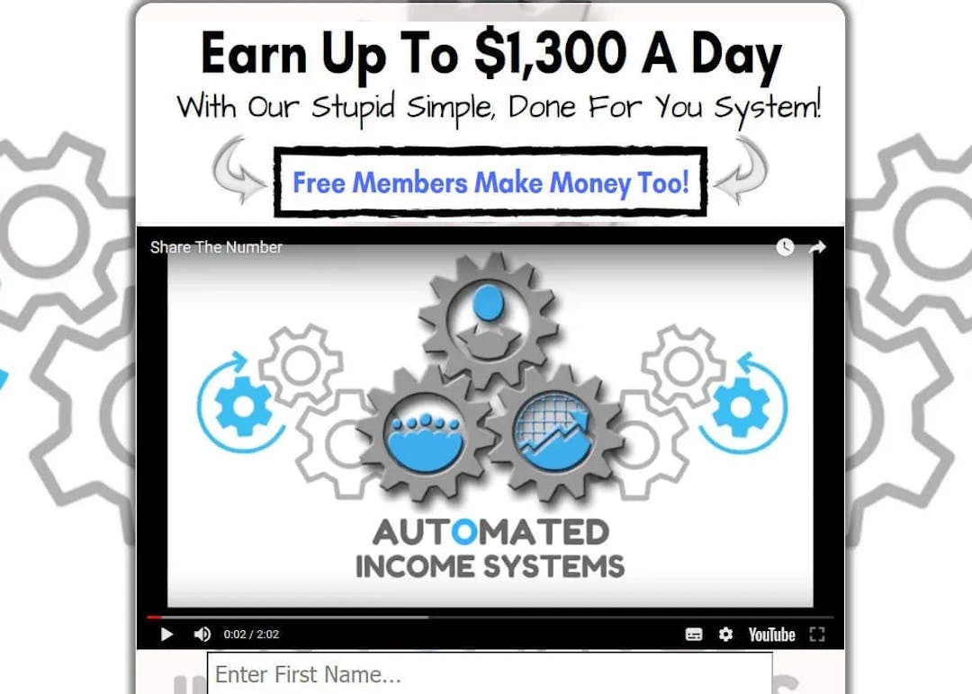 automated income system