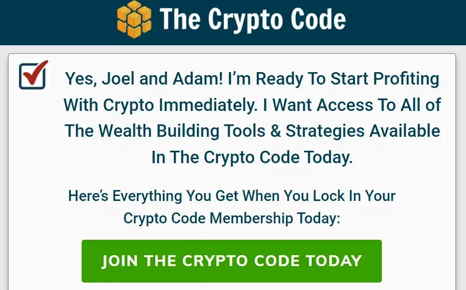 crypto code what is it adam short review
