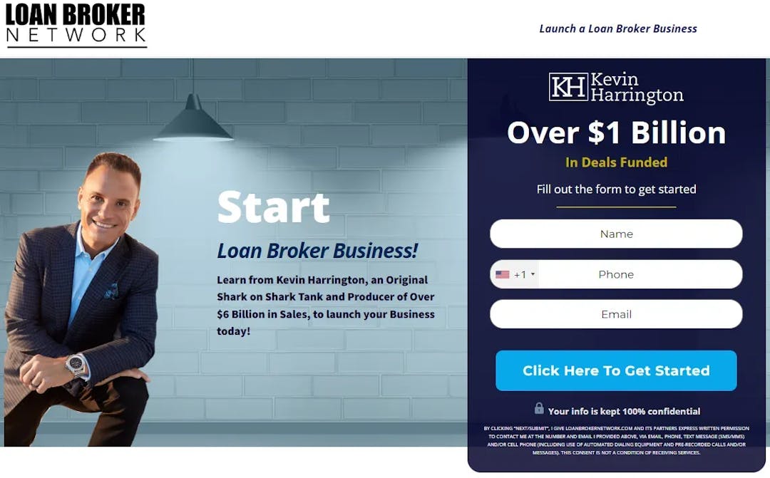 million business loan leads loan broker network