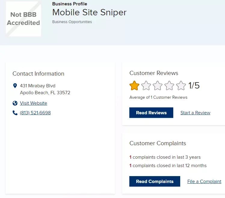 mobile site sniper review 1