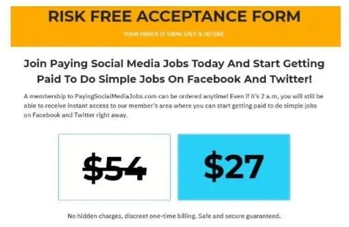 paid social media jobs review how much does it cost