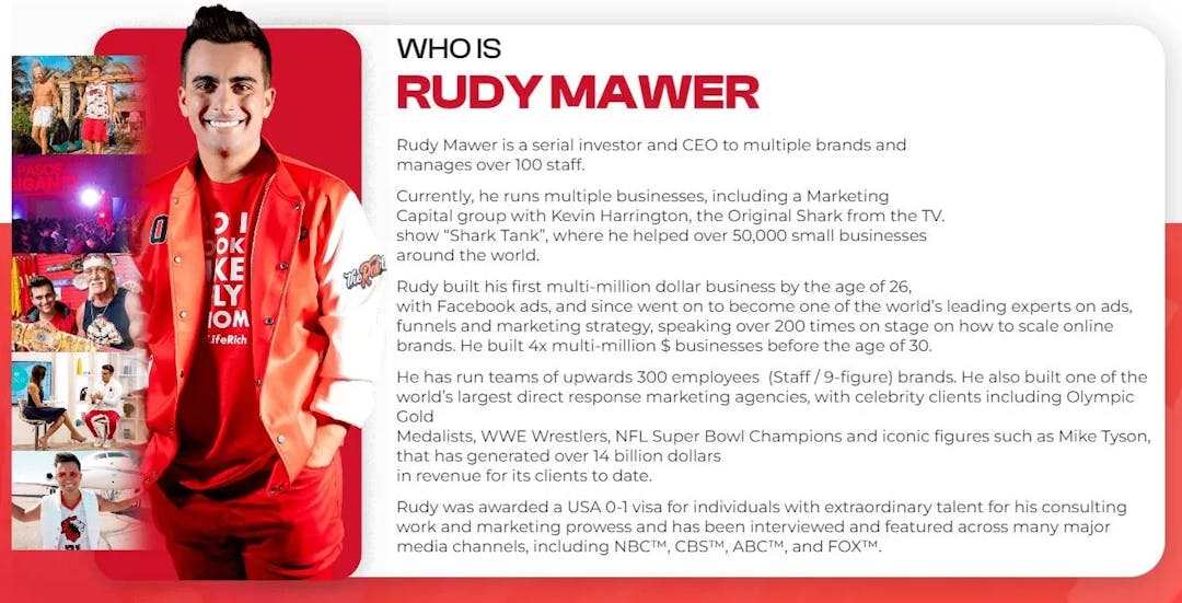 who is rudy mawer