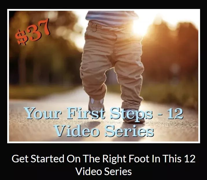 your first steps 12 video series
