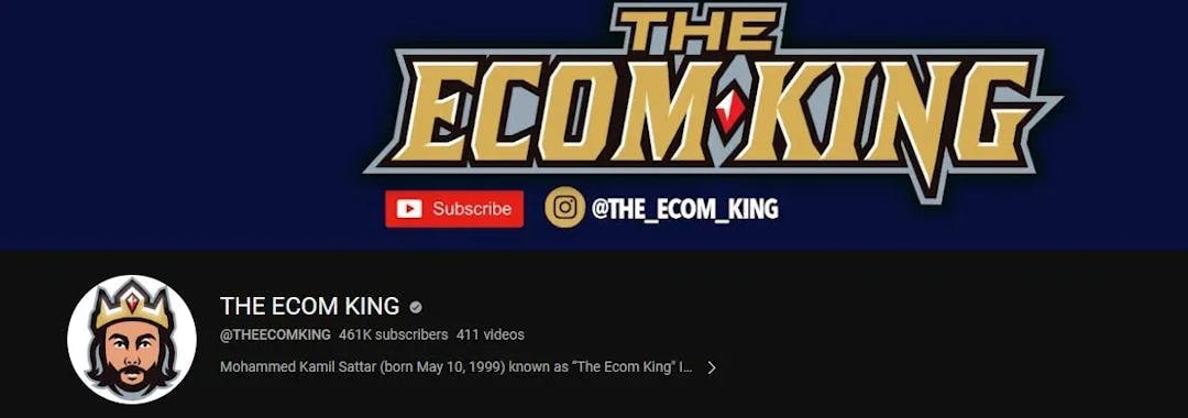 youtube ecom king