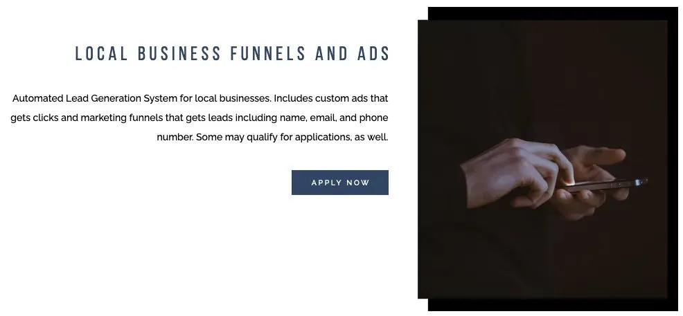 Local Business Funnels and Ads